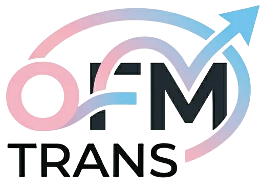Logo de OFM Trans, agencia de gestión OnlyFans especializada en creadoras trans